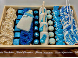 Baby Boy Marshmallow & Chocolate Pop Gift Set