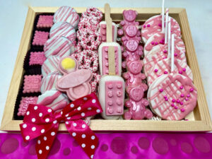 Baby Girl Marshmallow & Chocolate Pop Gift Set