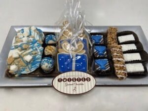 Custom Chanukah Cookie & Truffle Gift Set