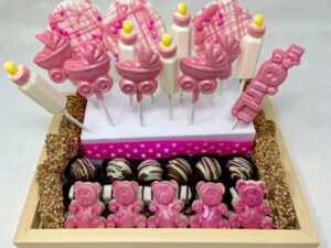 Viennese Crunch & Truffle Lollypop Gift Stand