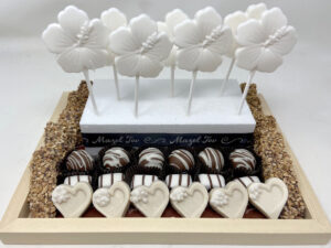 Viennese Crunch & Truffle Lollypop Gift Stand