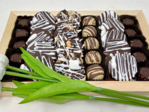 Signature Handcrafted Chocolate & Bon Bon Gift Arrangement - Small