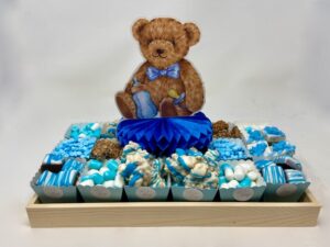 TWISTED BABY BOY INDIVIDUAL PARTY CUPS-BABY GIFT TRAY