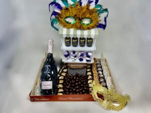 Purim Mega Triple Tier Speciality Chocolate Gift Centerpiece