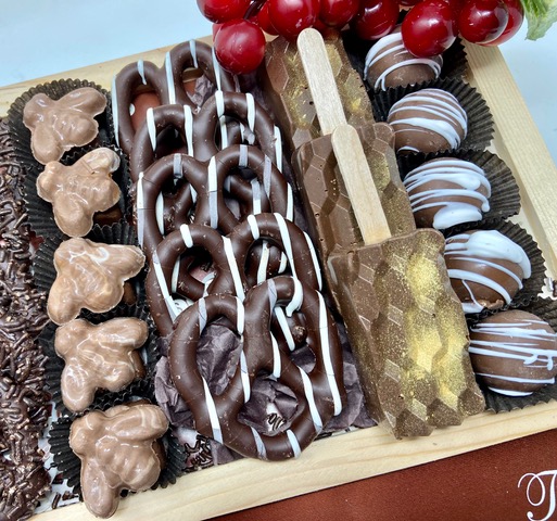 Sukkos Chocolate HoneyComb Truffle Pop & Bon Bon Gift Set